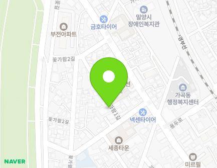 3 Kkotgaram 1-gil, Miryang-si, Gyeongsangnam-do, Republic of Korea Map