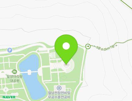 116 Miryangdaegongwon-ro, Miryang-si, Gyeongsangnam-do, Republic of Korea Map