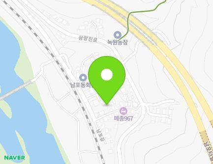 41-1 Nampo-gil, Miryang-si, Gyeongsangnam-do, Republic of Korea Map