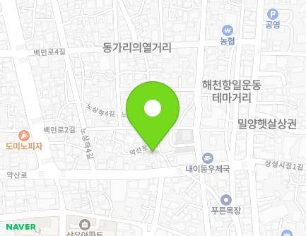49-3 Yaksan-ro, Miryang-si, Gyeongsangnam-do, Republic of Korea Map