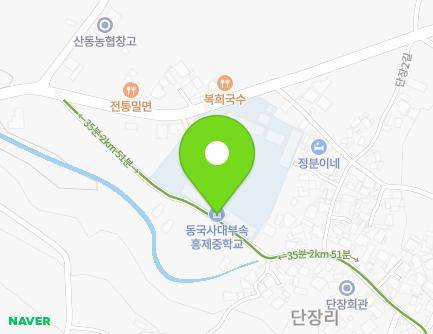 106 Pyochung-ro, Danjang-myeon, Miryang-si, Gyeongsangnam-do, Republic of Korea Map