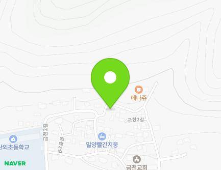 17-10 Geumcheon 2-gil, Sanoe-myeon, Miryang-si, Gyeongsangnam-do, Republic of Korea Map