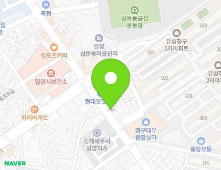 242 Jungang-ro, Miryang-si, Gyeongsangnam-do, Republic of Korea Map