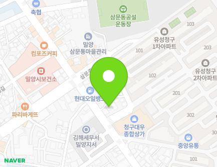 238-1 Jungang-ro, Miryang-si, Gyeongsangnam-do, Republic of Korea Map