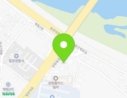6-5 Yangnimdongchon 1-gil, Sangnam-myeon, Miryang-si, Gyeongsangnam-do, Republic of Korea Map