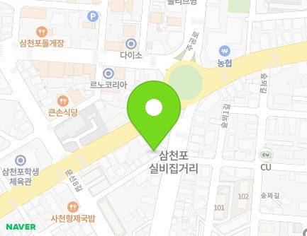 9-23 Munseon 8-gil, Sacheon-si, Gyeongsangnam-do, Republic of Korea Map
