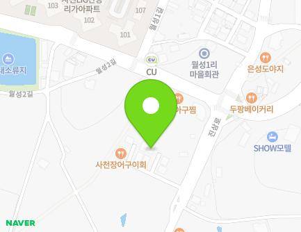 1197-12 Jinsam-ro, Sanam-myeon, Sacheon-si, Gyeongsangnam-do, Republic of Korea Map