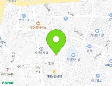 79 Eumnae 1-gil, Sacheon-eup, Sacheon-si, Gyeongsangnam-do, Republic of Korea Map