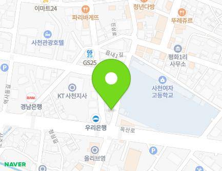 5 Eumnae 1-gil, Sacheon-eup, Sacheon-si, Gyeongsangnam-do, Republic of Korea Map