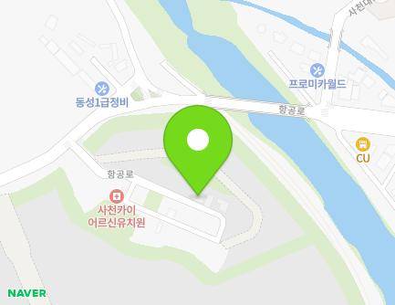 59-11 Hanggong-ro, Sacheon-eup, Sacheon-si, Gyeongsangnam-do, Republic of Korea Map