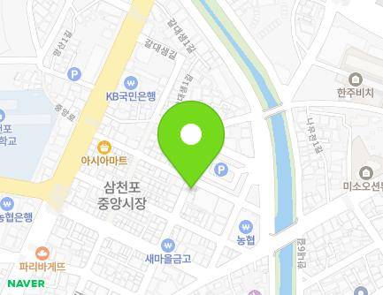 26 Jungangsijang 1-gil, Sacheon-si, Gyeongsangnam-do, Republic of Korea Map