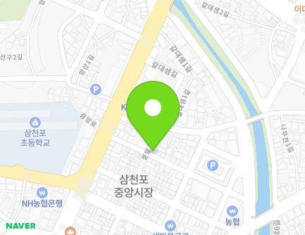 11 Jungangsijang 1-gil, Sacheon-si, Gyeongsangnam-do, Republic of Korea Map
