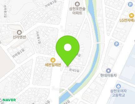 4-3 Hannae 3-gil, Sacheon-si, Gyeongsangnam-do, Republic of Korea Map