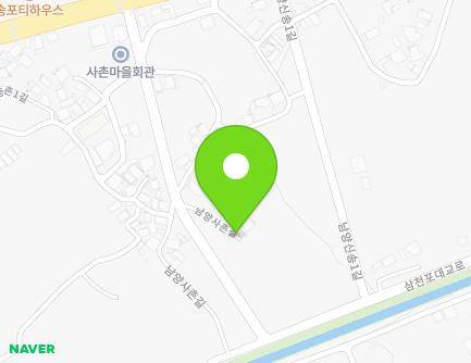 72-11 Namyangsachon-gil, Sacheon-si, Gyeongsangnam-do, Republic of Korea Map
