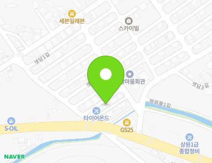 38-10 Saetdam 1-gil, Sacheon-si, Gyeongsangnam-do, Republic of Korea Map