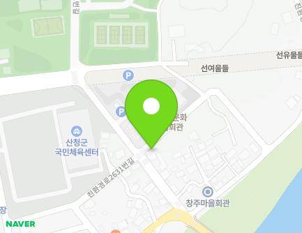 10-2 Chinhwangyeong-ro 2631beon-gil, Geumseo-myeon, Sancheong-gun, Gyeongsangnam-do, Republic of Korea Map