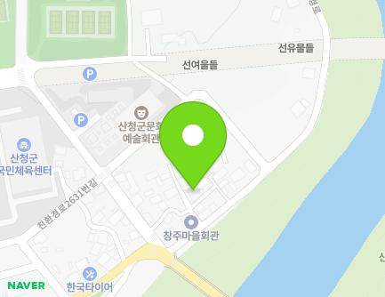 2-7 Chinhwangyeong-ro 2631beon-gil, Geumseo-myeon, Sancheong-gun, Gyeongsangnam-do, Republic of Korea Map