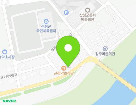 2623 Chinhwangyeong-ro, Geumseo-myeon, Sancheong-gun, Gyeongsangnam-do, Republic of Korea Map