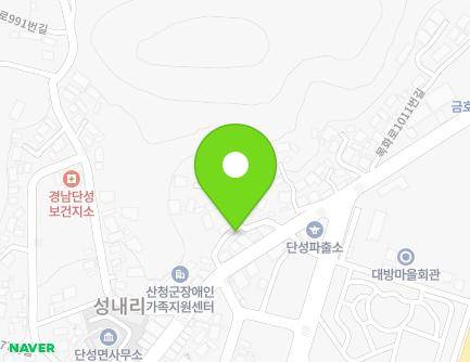 999 Mokhwa-ro, Danseong-myeon, Sancheong-gun, Gyeongsangnam-do, Republic of Korea