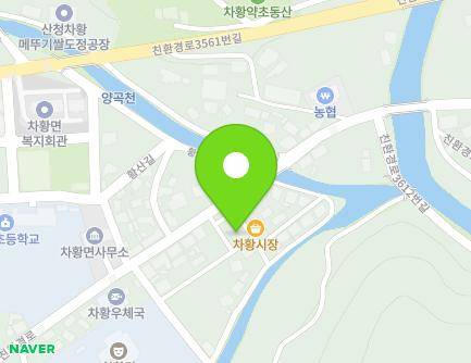 13 Chinhwangyeong-ro 3584beon-gil, Chahwang-myeon, Sancheong-gun, Gyeongsangnam-do, Republic of Korea Map