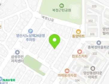 11-14 Bukjeong 11-gil, Yangsan-si, Gyeongsangnam-do, Republic of Korea 11-14 Bukjeong 11-gil, Yangsan-si, Gyeongsangnam-do, Republic of Korea Map