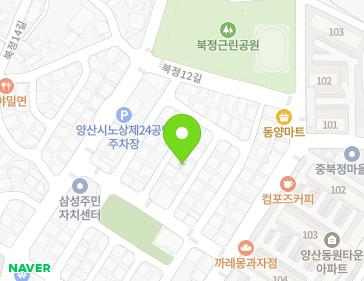 11-11 Bukjeong 11-gil, Yangsan-si, Gyeongsangnam-do, Republic of Korea 11-11 Bukjeong 11-gil, Yangsan-si, Gyeongsangnam-do, Republic of Korea Map