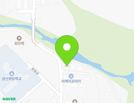 1002 Chungnyeol-ro, Sangbuk-myeon, Yangsan-si, Gyeongsangnam-do, Republic of Korea Map