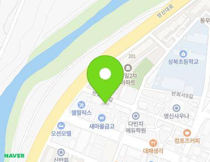 19 Banhoeseo 7-gil, Sangbuk-myeon, Yangsan-si, Gyeongsangnam-do, Republic of Korea Map