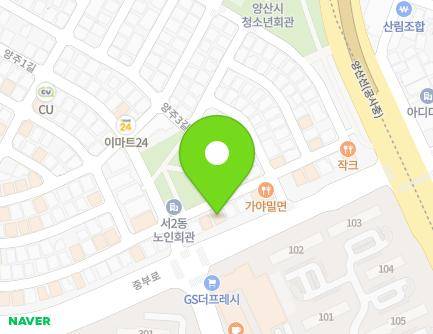 6 Yangju 3-gil, Yangsan-si, Gyeongsangnam-do, Republic of Korea Map