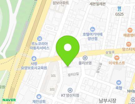56 Seoildong 2-gil, Yangsan-si, Gyeongsangnam-do, Republic of Korea