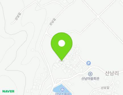 66-6 Sannam-gil, Chilgok-myeon, Uiryeong-gun, Gyeongsangnam-do, Republic of Korea Map