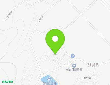 52-21 Sannam-gil, Chilgok-myeon, Uiryeong-gun, Gyeongsangnam-do, Republic of Korea Map