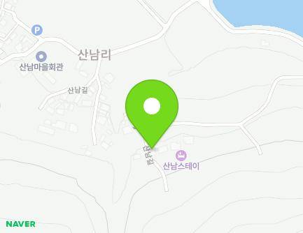 23-73 Sannam-gil, Chilgok-myeon, Uiryeong-gun, Gyeongsangnam-do, Republic of Korea Map