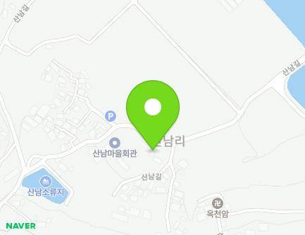 41-2 Sannam-gil, Chilgok-myeon, Uiryeong-gun, Gyeongsangnam-do, Republic of Korea Map