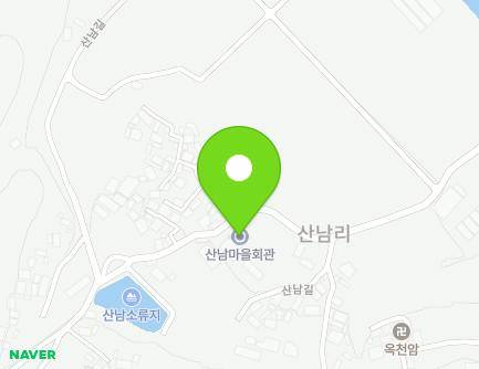 49 Sannam-gil, Chilgok-myeon, Uiryeong-gun, Gyeongsangnam-do, Republic of Korea