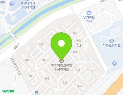 10 Naedong-ro 348beon-gil, Jinju-si, Gyeongsangnam-do, Republic of Korea Map