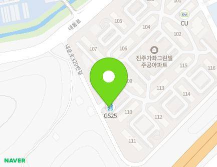 15 Naedong-ro 320beon-gil, Jinju-si, Gyeongsangnam-do, Republic of Korea Map