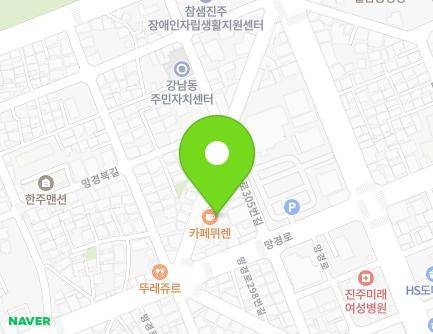 8 Manggyeong-ro 297beon-gil, Jinju-si, Gyeongsangnam-do, Republic of Korea Map