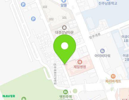 9-7 Jinju-daero 891beon-gil, Jinju-si, Gyeongsangnam-do, Republic of Korea Map