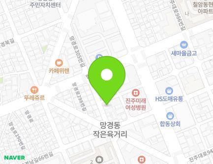 7 Manggyeong-ro 306beon-gil, Jinju-si, Gyeongsangnam-do, Republic of Korea Map
