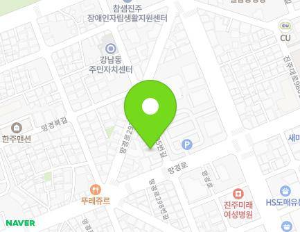 3 Manggyeong-ro 305beon-gil, Jinju-si, Gyeongsangnam-do, Republic of Korea Map