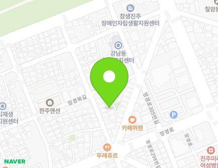 16-15 Gangnam-ro 291beon-gil, Jinju-si, Gyeongsangnam-do, Republic of Korea Map