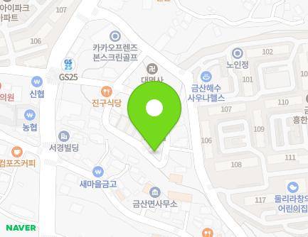 24 Geumsansunhwan-ro 12beon-gil, Geumsan-myeon, Jinju-si, Gyeongsangnam-do, Republic of Korea Map