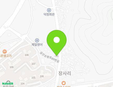 89 Geumsansunhwan-ro, Geumsan-myeon, Jinju-si, Gyeongsangnam-do, Republic of Korea Map