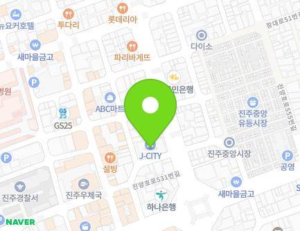 1057 Jinju-daero, Jinju-si, Gyeongsangnam-do, Republic of Korea Map