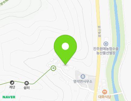 16-4 Gwangjesan-ro 35beon-gil, Myeongseok-myeon, Jinju-si, Gyeongsangnam-do, Republic of Korea Map