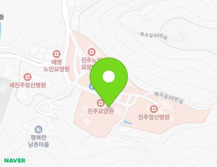 46 Jegok-gil 98beon-gil, Munsan-eup, Jinju-si, Gyeongsangnam-do, Republic of Korea Map