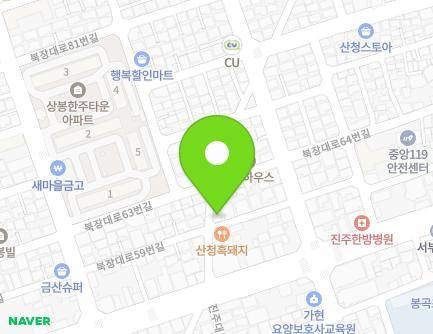 8-1 Bukjangdae-ro 59beon-gil, Jinju-si, Gyeongsangnam-do, Republic of Korea Map