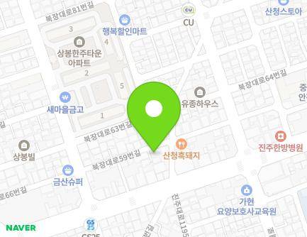 11 Bukjangdae-ro 59beon-gil, Jinju-si, Gyeongsangnam-do, Republic of Korea Map