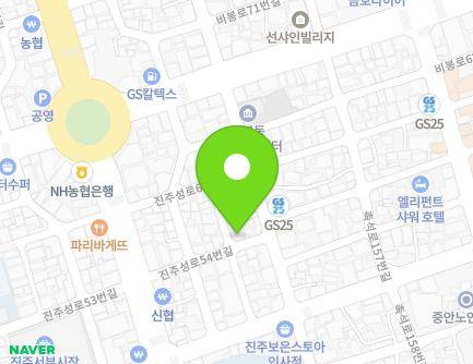 10 Chokseok-ro 145beon-gil, Jinju-si, Gyeongsangnam-do, Republic of Korea Map
